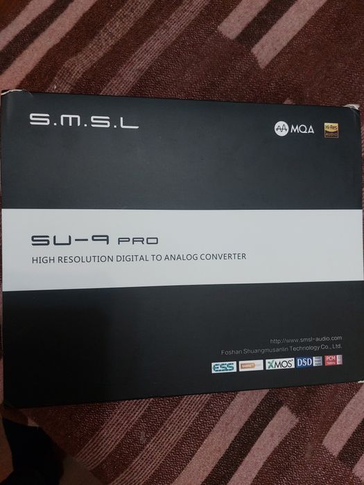 DAC SMSL SU-9 PRO. Convertor digital-analog cu bluetooth