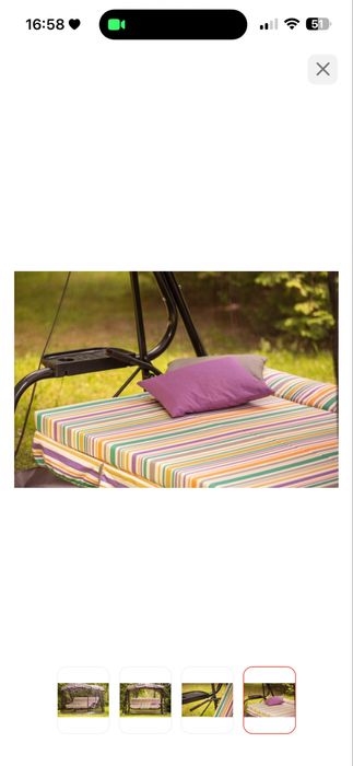 Продам садовые качели