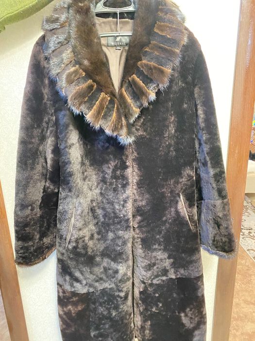 зимний Шуба мутон