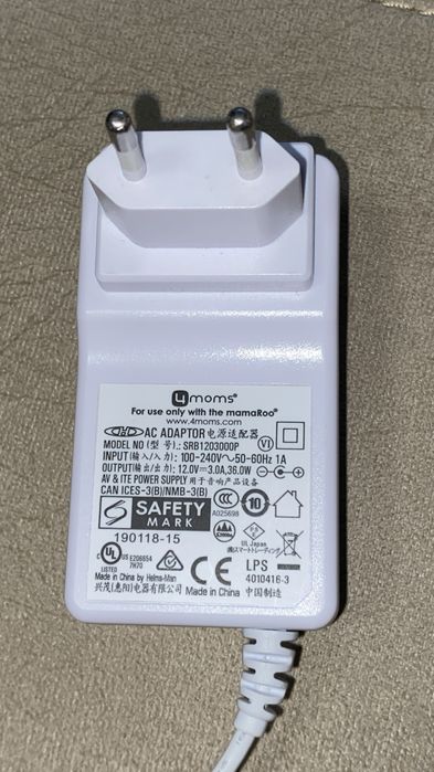 Електрическа бебешка люлка 4moms mamaRoo 4.0 - с кашон