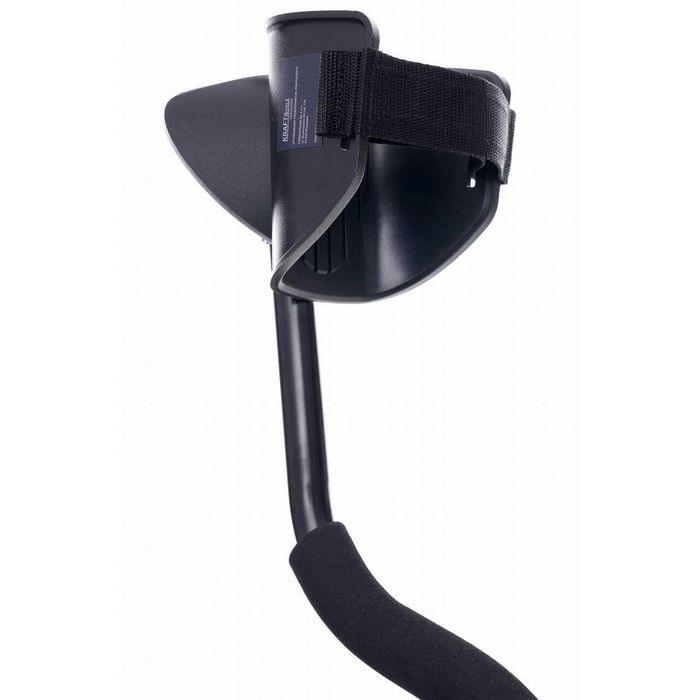 Detector de metale, afișaj LCD, functii DISC și NOTCH, 2 baterii 9V,