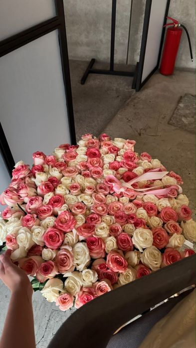 Роза 151шт 30000к