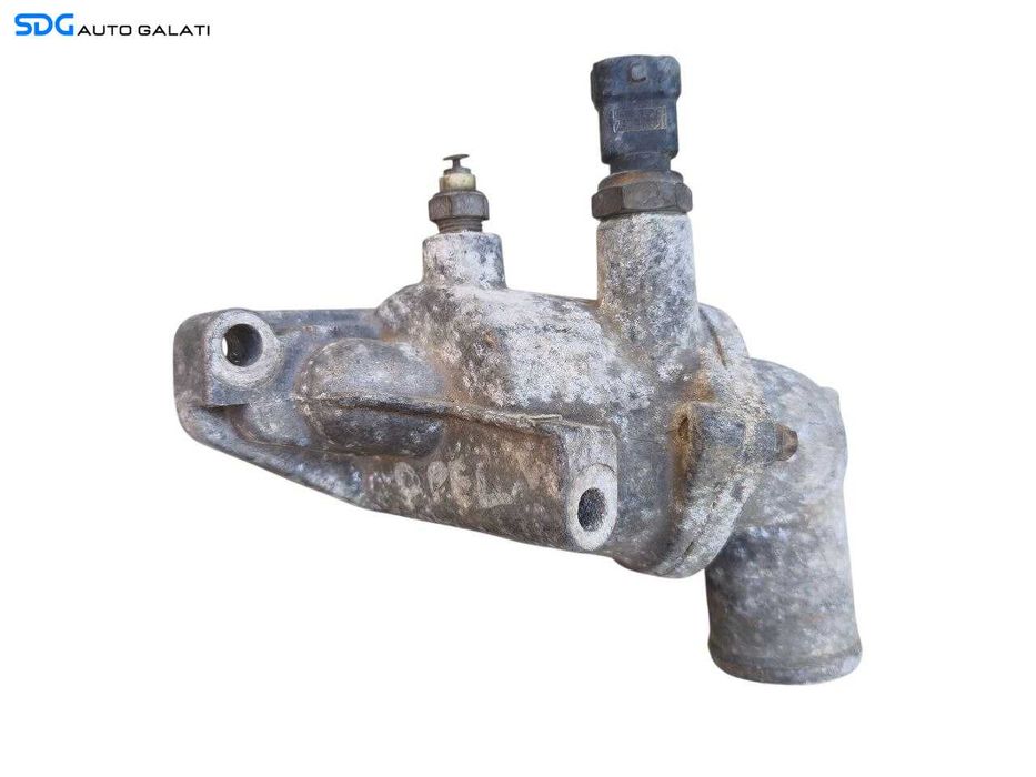 Corp Carcasa Termostat si Senzor Temperatura Apa Lichid Antigel Opel Vectra B 1.6 16V 1995 - 2002 Cod GM90412717 90412717 2503185 [LR2006]