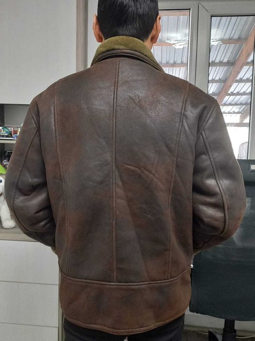 Зимняя дубленка.