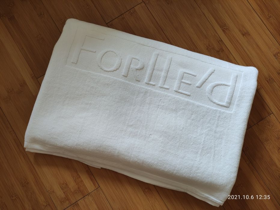 Простынь махровая 100х210 см