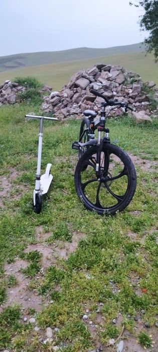 Самокат Велик сатылады екеуы бирге