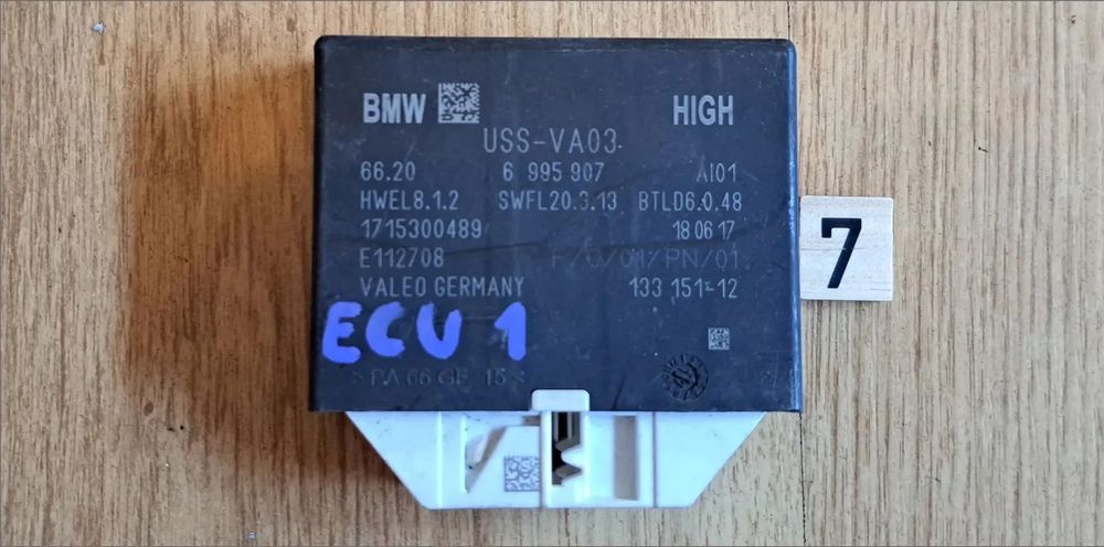 Modul senzori parcare pdc park assist BMW G30 G31 F90 G32 G11 G12 G01 F98 G02 F98