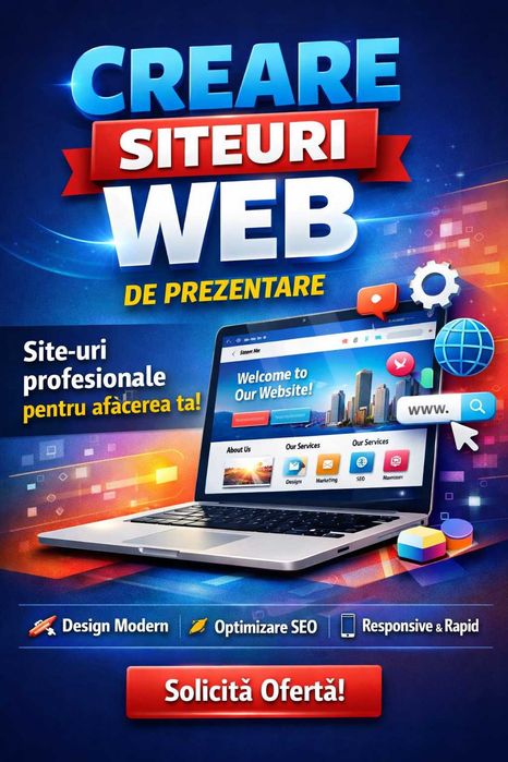 Creare site-uri de prezentare profesionale / Magazin Online Premium