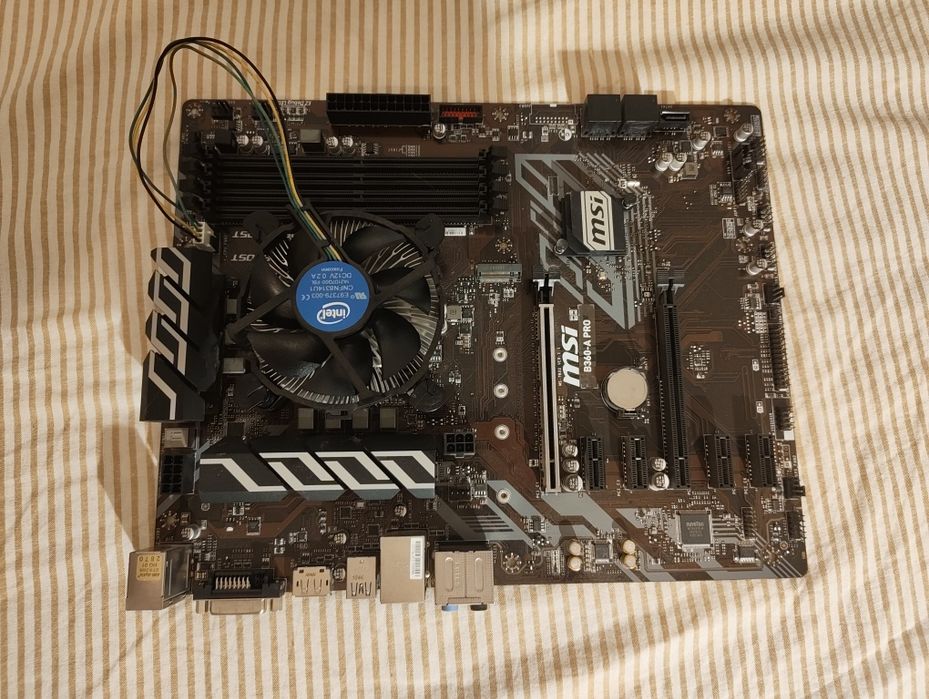 Plplaca de baza B-360 A pro + Intel core i5-9400F