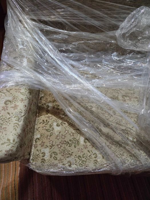 Fotoliu textil pe rotile