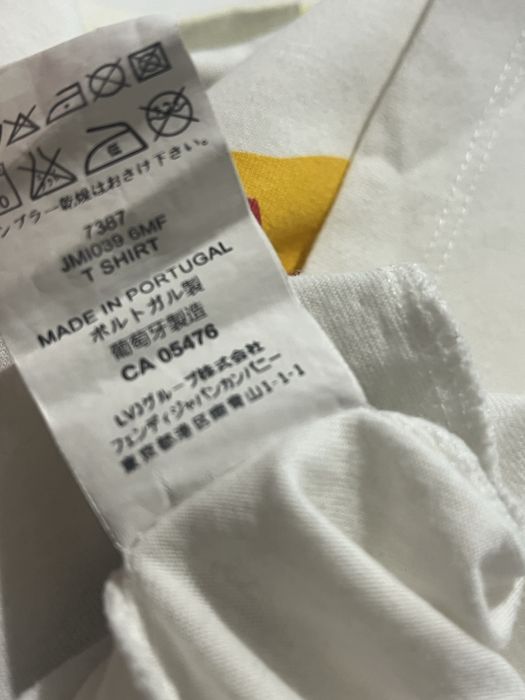 Fendi оригинална дамска тениска XS