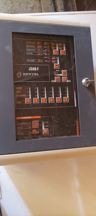 Centrală antiincendiu