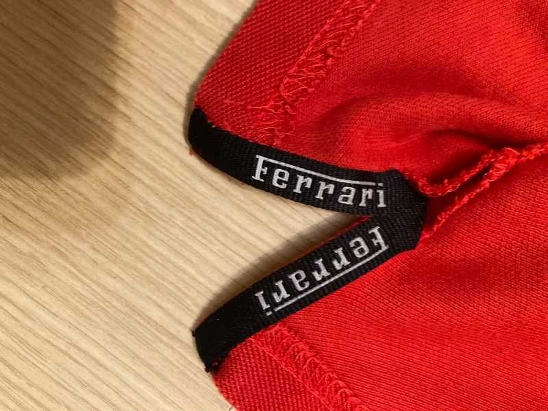 Оригинална тениска Ferrari, XXL, червен цвят