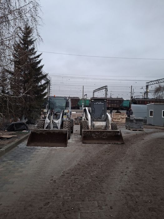 Услуга аренды минипогрузчика фронтального