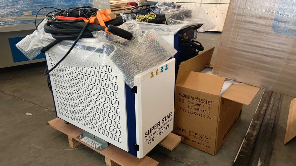 ЛАЗЕРНА Машина 3в1 - заваряване, рязане, почистване