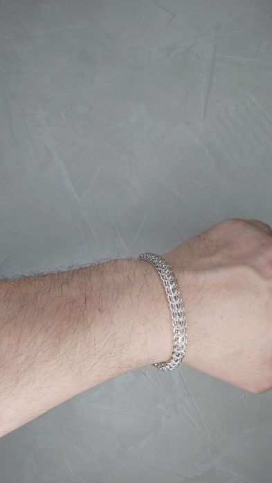 Braslet  kumush 925 серебряный Браслет подарок праздник ювелир