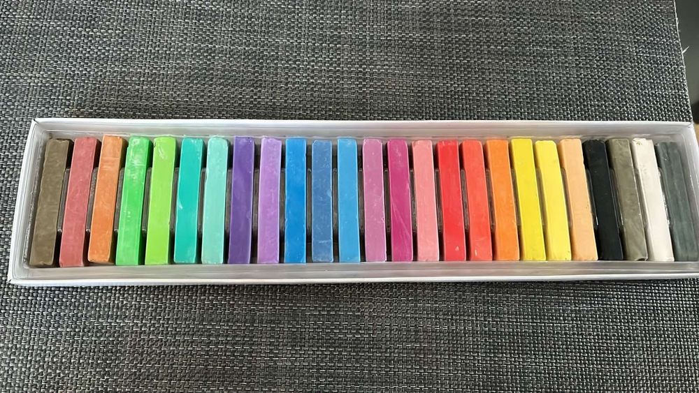 Комплект сухи пастели Crelando-25бр