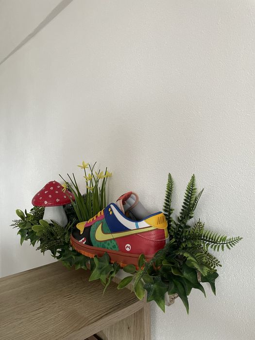 Nike Sb Dunk Low What The Mario