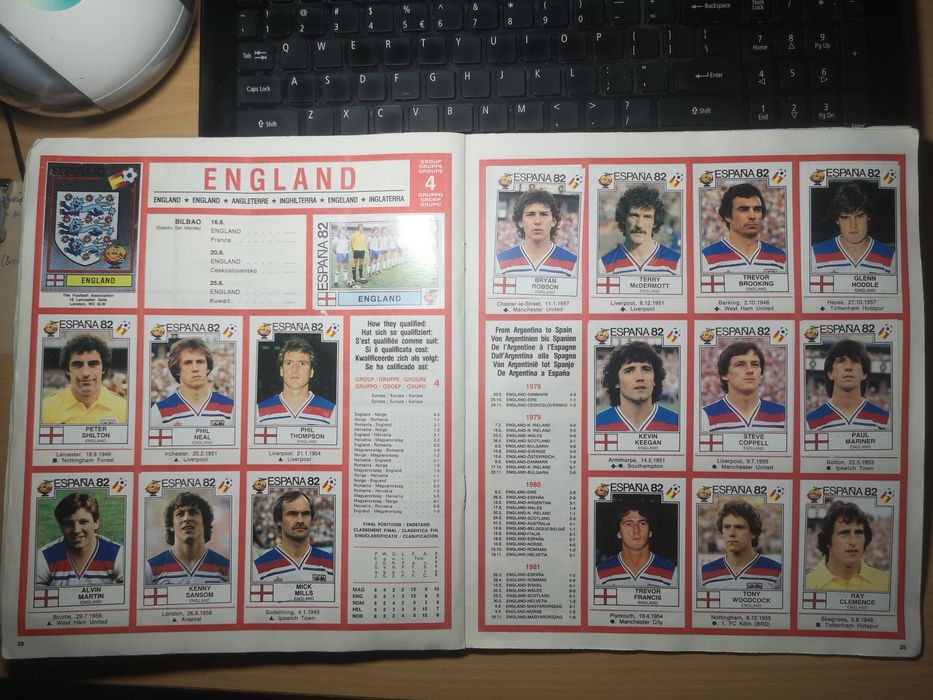 Panini Album complet Spania 82 Espana 1982 original varianta plătită