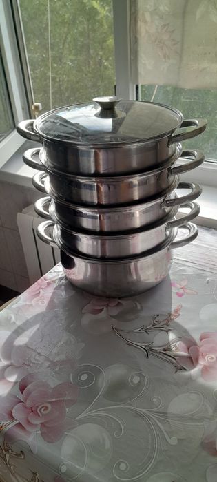 Мантоварка нержавеющая