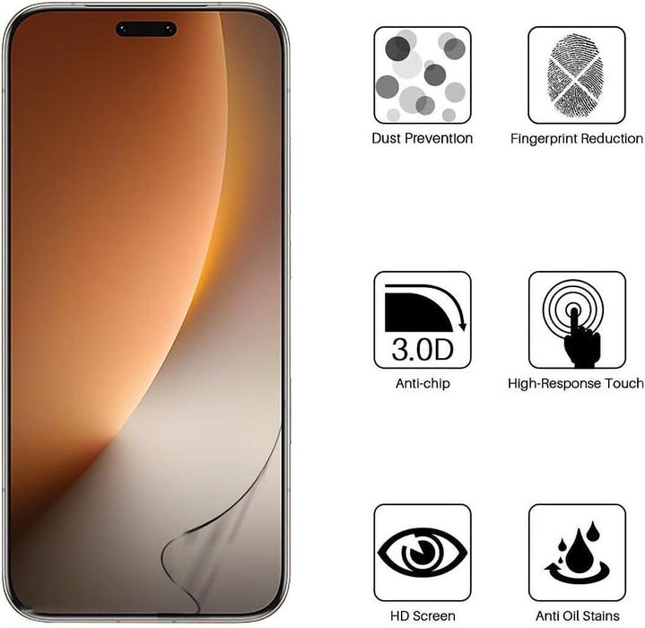 5d hydrogel / хидрогел протектор за honor magic8 pro - дисплей | гръб
