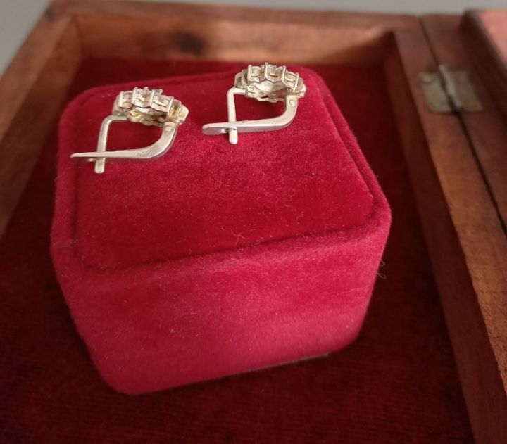 Серебряные серьги