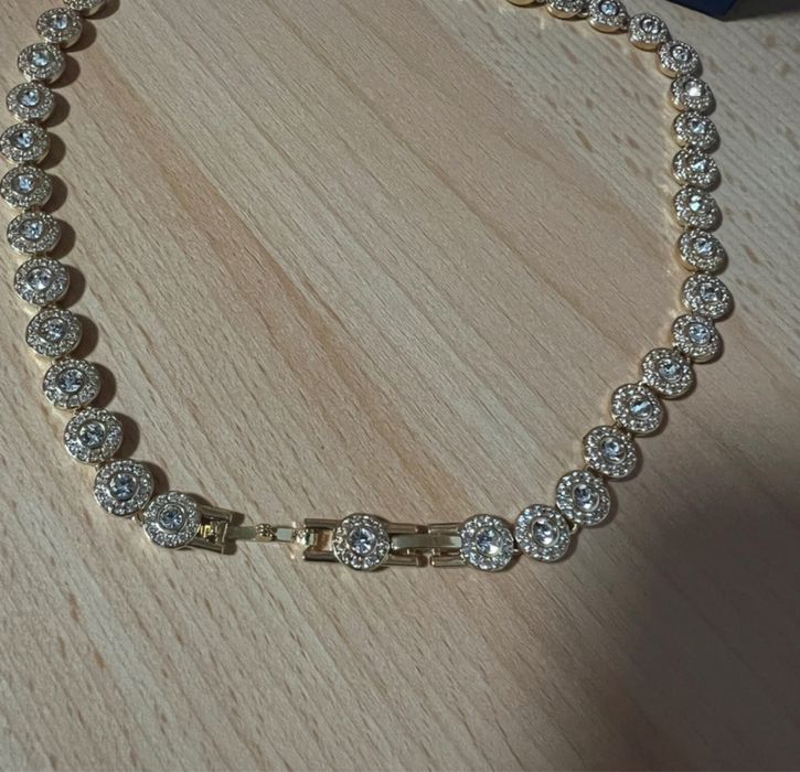 Lantisor/Colier Swarovski Tennis Angelic Nou