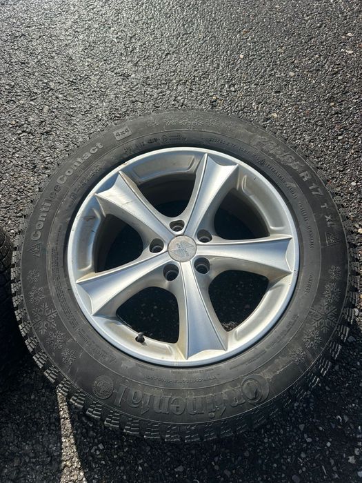 Jante + Cauciucuri iarna 235/65/17 5x112 ET35 Volkswagen/Audi/Skoda