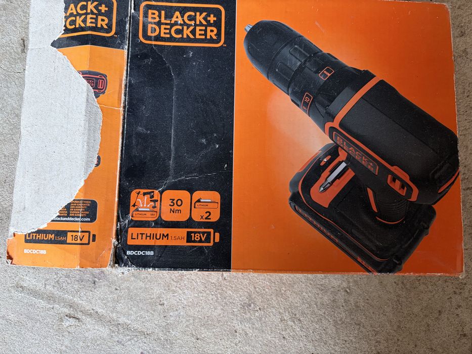 Bormasina pe acumulator18 V 1,5 AH