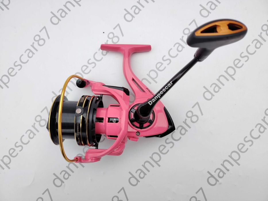 Mulinetă Feeder si Crap PRO FL CONFIDENT PINK Feeder CD6500 Long Cast