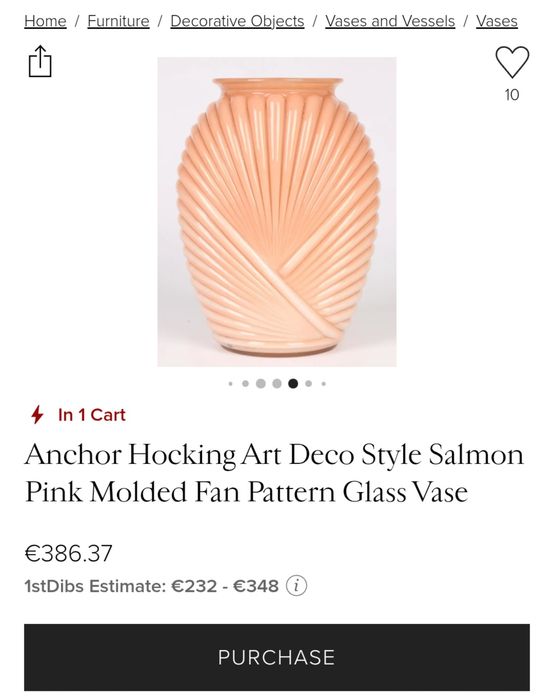 Голяма ваза (USA) 
125 лв