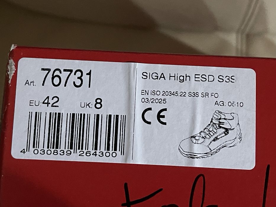 Pantofi protectie , Elten , S1PS, nr. 42