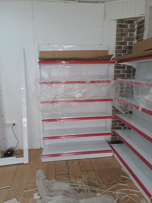 Стелаж за магазин супермаркет търговско оборудване