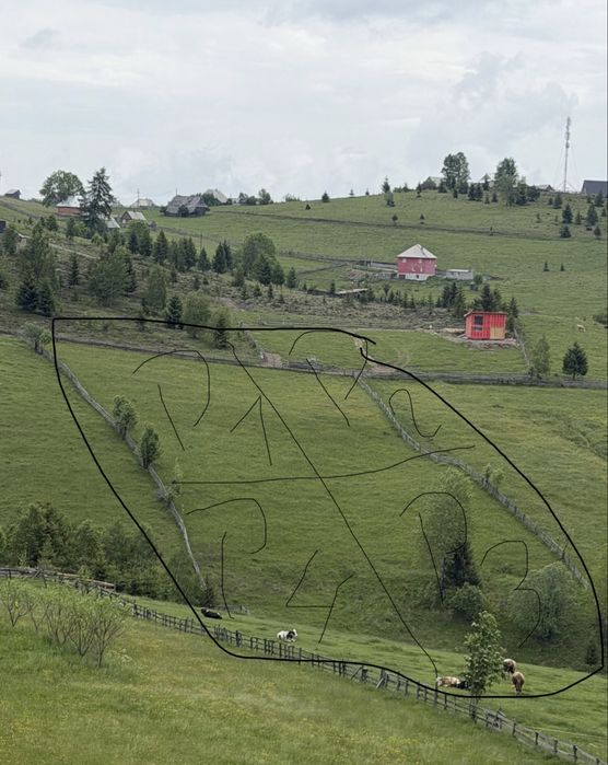 Vând teren in Maguri ( se poate parcela) !