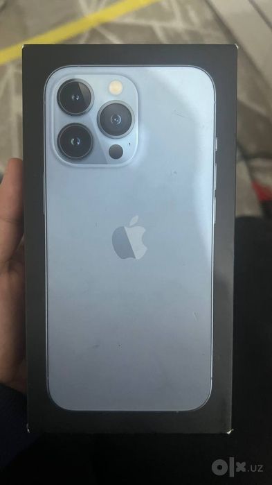 Iphone 13Pro
Ochilmagan 100%
Xotira:256GB
Karobka dokument:Bor Radnoy