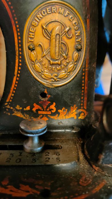 Шевна машина Сингер 12 К от 1885г.