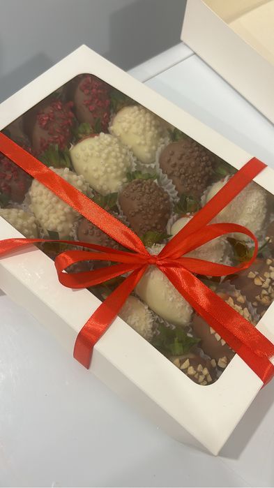 Клубника в шоколаде! Макаронсы. Майкудук