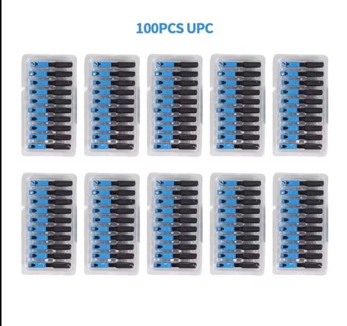 оптоволоконный адаптер  быстрый разъем SC UPC 100 шт.