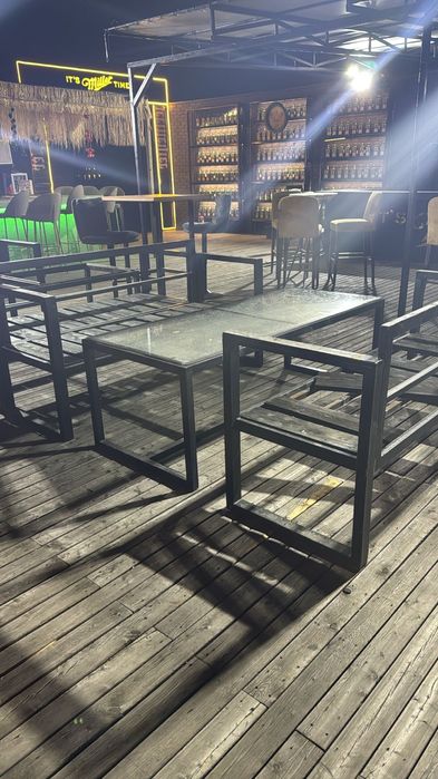 Летняя мебель в стиле лофт