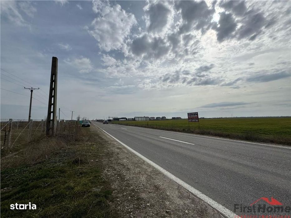Teren intravilan 5.233 mp, D=16 ml, STRADA PRINCIPALA,zona ONASIS
