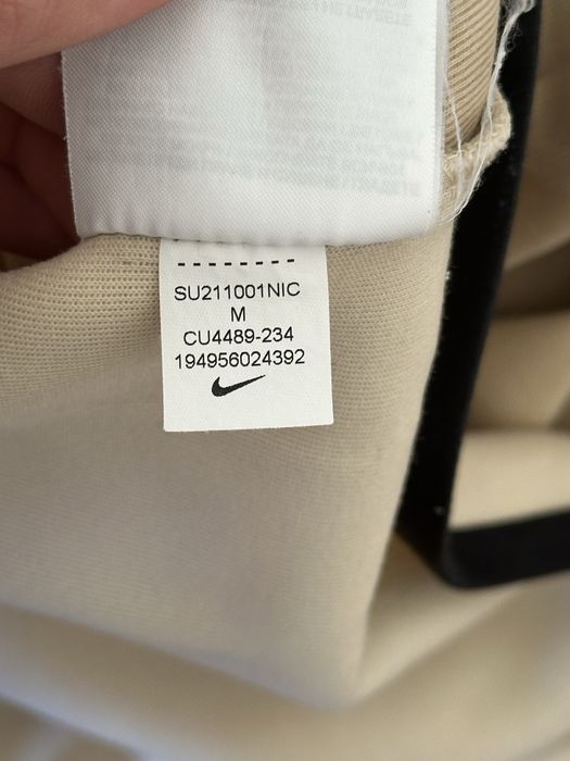 Nike tech fleece cream begie tracksuit Оригинално! CU4489-234
