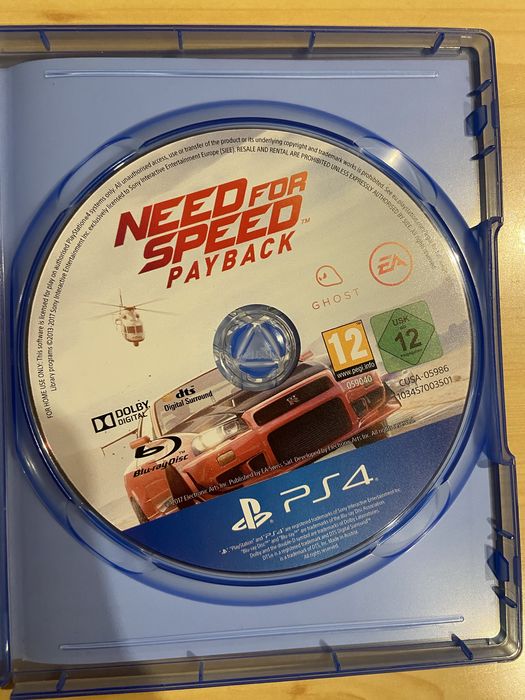 Игра За PS4 Need For Speed Payback