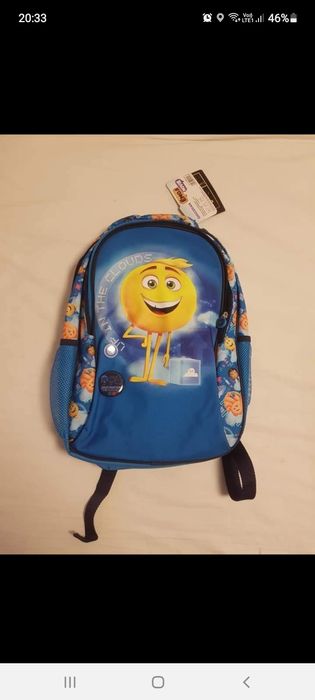 Ghiozdan gimnaziu NOU emoji rucsac scoala