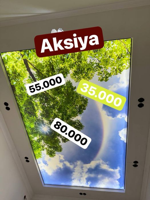 Натяжные потолки Natyajnoy patalok Натяжной потолок Гарантия 15 лет MS