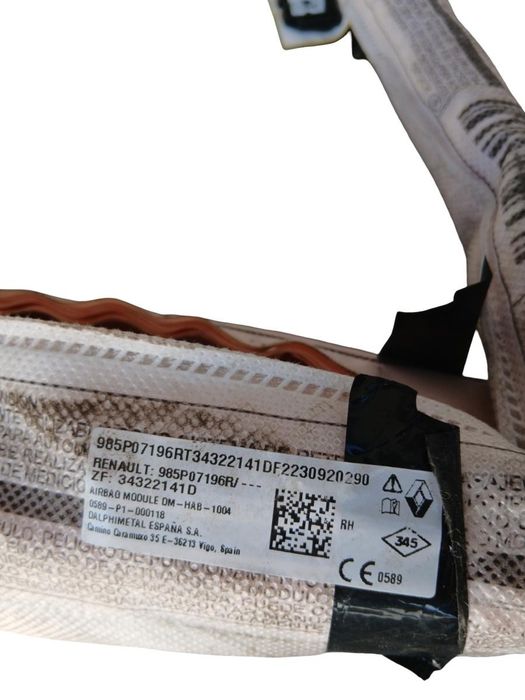 Airbag Cortina Dreapta Renault Austral [ 2022 - -> ]