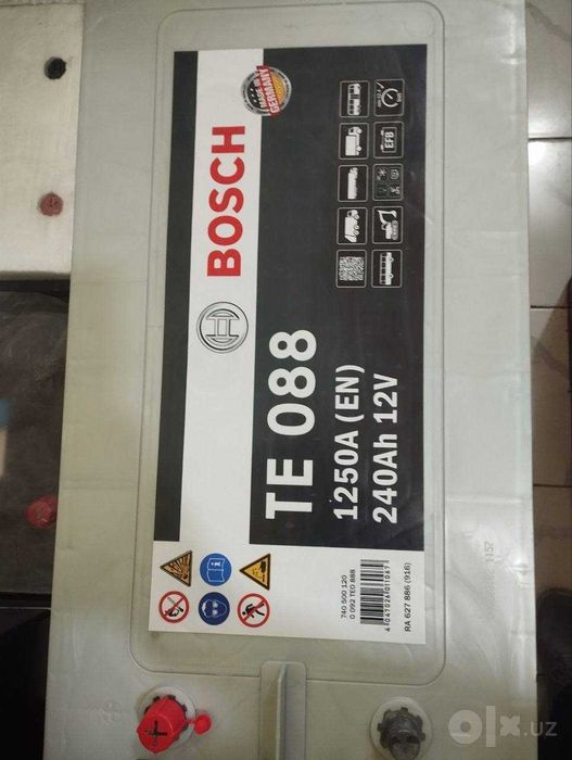 Bosch 12volt 240ah 1250 A en