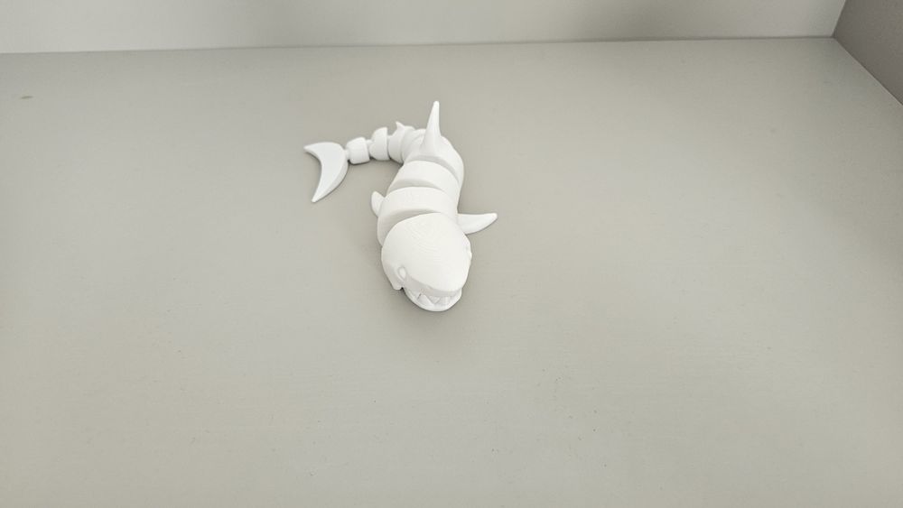 Гибкая 3д АКУЛА - игрушка антистресс