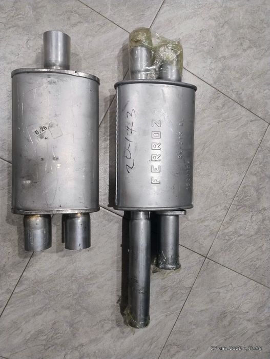 2 Резонатора  на Мерседес 124