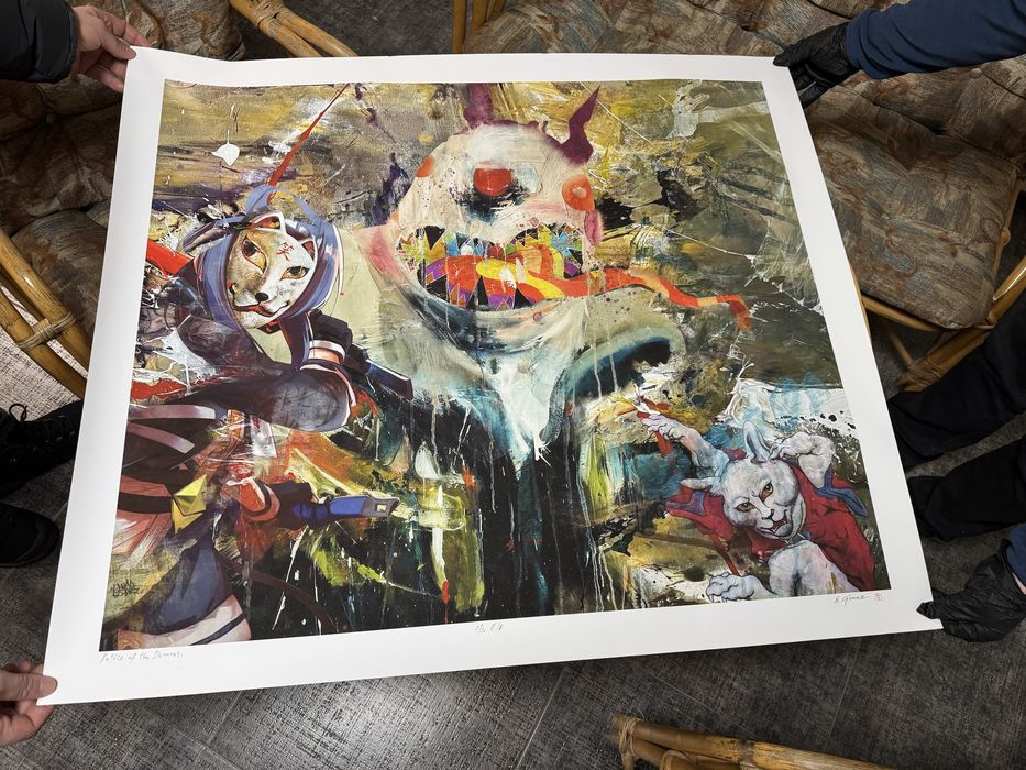 Литография Edgar Gomez 2021