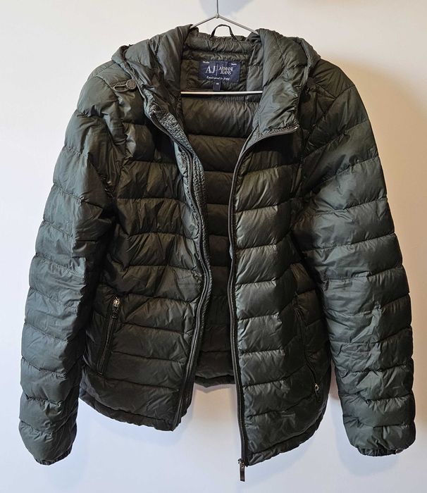 Топло яке с качулка Armani Jeans (M)